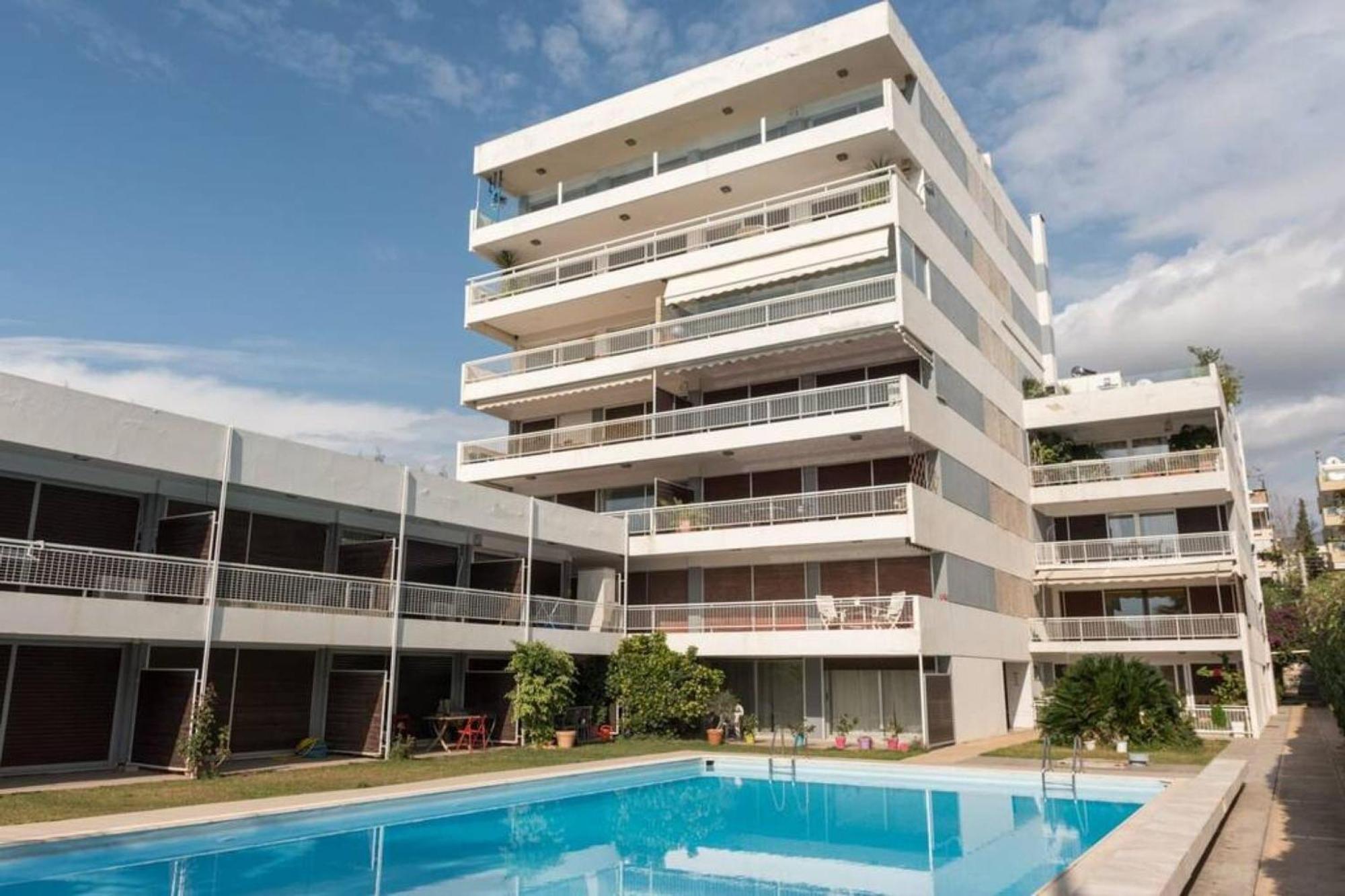 Apartmán Βουλα A Gem At Voula 1' Walk From The Beach Atény Exteriér fotografie